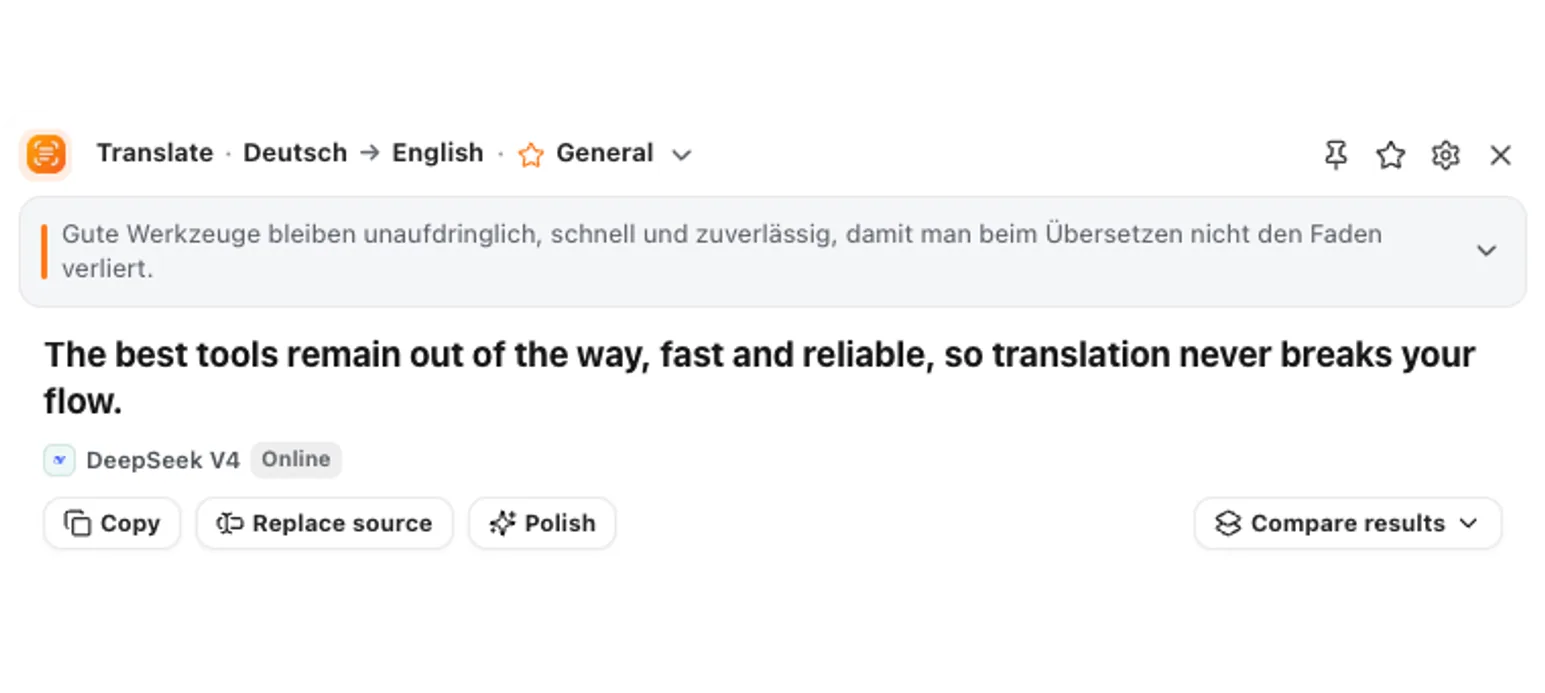 TranslateWindow default floating translation window screenshot