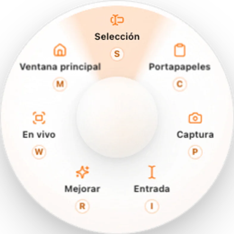 Panel de comandos de TranslateWindow